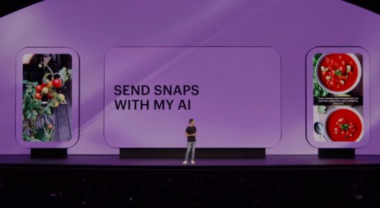 Snapchat fuehrt eine neue generative KI Funktion „My AI Snaps fuer