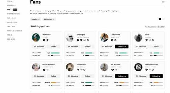 SoundCloud debuetiert mit einem Fan Engagement Tool fuer Kuenstler