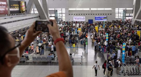 Stromausfall streicht Fluege am internationalen Flughafen von Manila