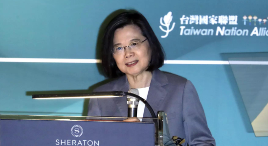 Taiwan Taiwans Praesidentin Tsai Ing wen hofft den US Sicherheitsaustausch zu vertiefen