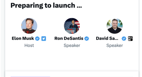 Technische Probleme bei Twitter bringen Ron DeSantis‘ Kampagnenankuendigung fuer 2024