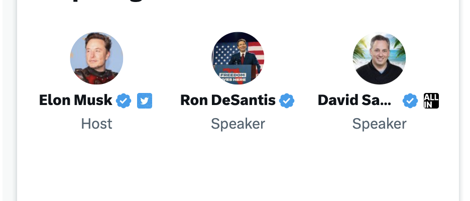 Technische Probleme bei Twitter bringen Ron DeSantis‘ Kampagnenankuendigung fuer 2024