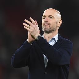 Ten Hag strahlt nachdem er mit United die Champions League