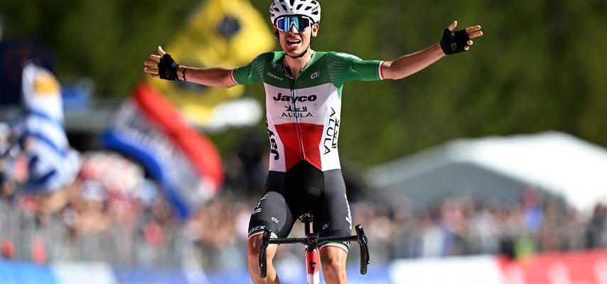 Thomas wehrt Roglics Angriff auf der harten Bergetappe des Giro