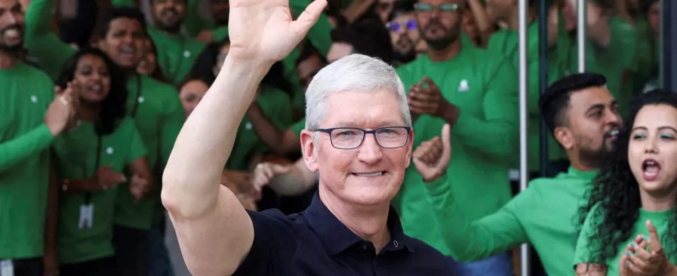 Tim Cook darueber warum Indien ein wichtiger Schwerpunkt fuer Apple