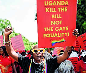 Uganda Uganda erlaesst ein Anti LGBTQ Gesetz das die Todesstrafe vorsieht