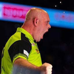 Van Gerwen schreibt Darts Geschichte mit dem siebten Gesamtsieg in der