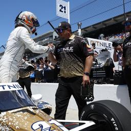 Van Kalmthout hat einen teuren Fehler beim Indy 500 satt