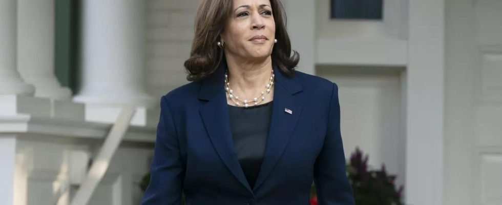 Was US Vizepraesidentin Kamala Harris nach dem Treffen mit den CEOs