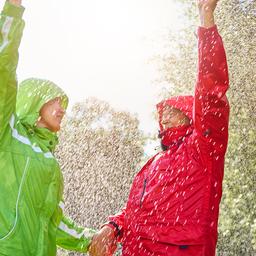 Wettervorhersage Tag der Befreiung wenn Sie Sonnenbrille und Regenschirm brauchen