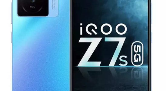 iQoo Z7s 5G Smartphone mit 64 MP Kamera und 44 W Schnellladung in Indien eingefuehrt