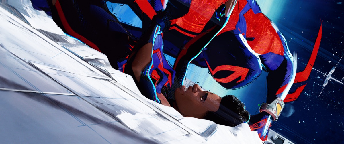 Spider-Man: Across the Spider-Verse ist eine Superhelden-Empowerment-Fantasie aus dem Animationsfilm von Sony Pictures. Miles Morales wählt seinen eigenen Weg der Empathie, weil der Status Quo zu viel kostet