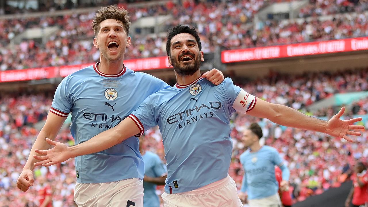 Standbild aus dem Video: Zusammenfassung: Manchester City besiegt United im FA-Cup-Finale