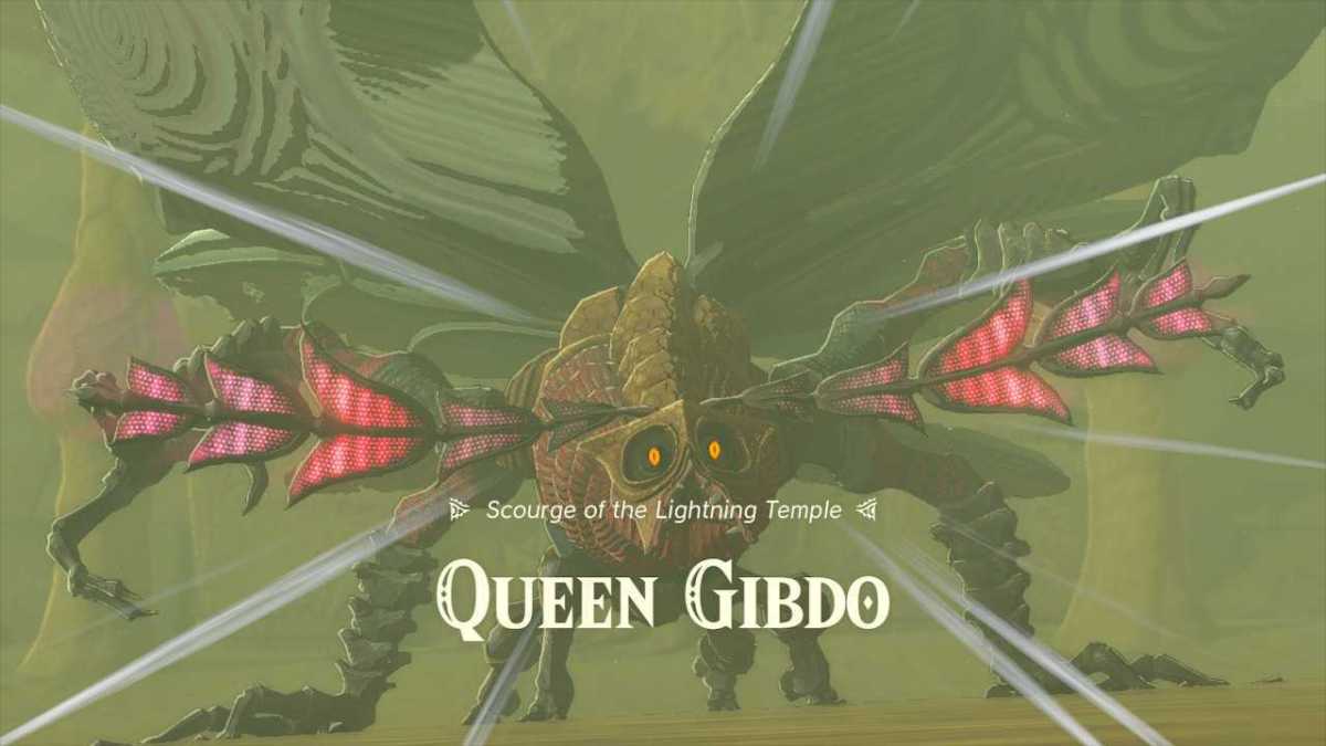 Bosskämpfe in The Legend of Zelda: Tears of the Kingdom (TotK) sind ein großer Fortschritt gegenüber BotW und haben sogar eine rätselhaftere Strategie als üblich.  Königin Gibdo