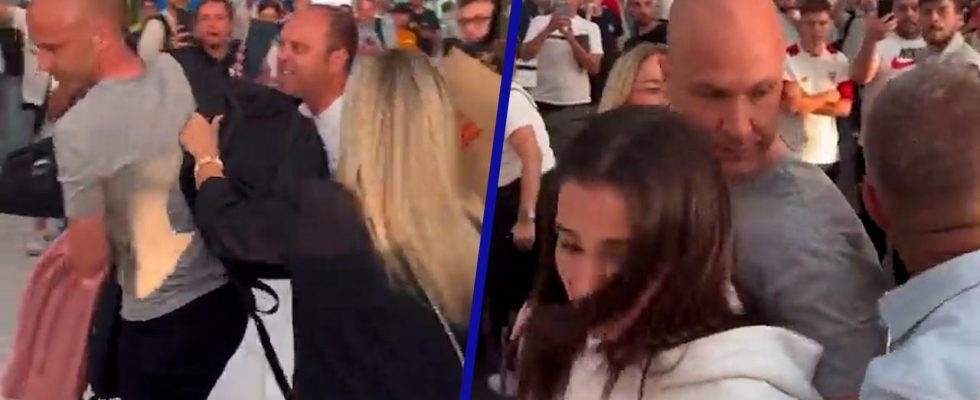 AS Roma Fans greifen Schiedsrichter Taylor und Familie am Flughafen an