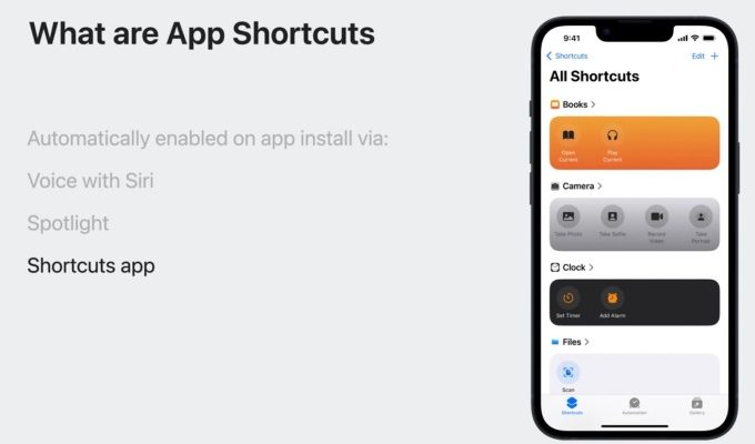 Apple gestaltet seine Shortcuts App in iOS 17 neu um sie