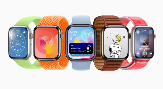 Apple stellt watchOS 10 mit neu gestalteten Apps Funktionen fuer