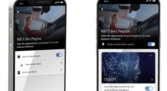 Aus irgendeinem Grund fuegt Mercedes seinem Infotainmentsystem ChatGPT hinzu