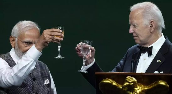 Biden Die Freundschaft zwischen Indien und den USA gehoert zu