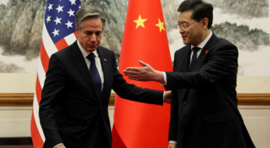 Blinken und Qin fuehren „offene Gespraeche die USA und China