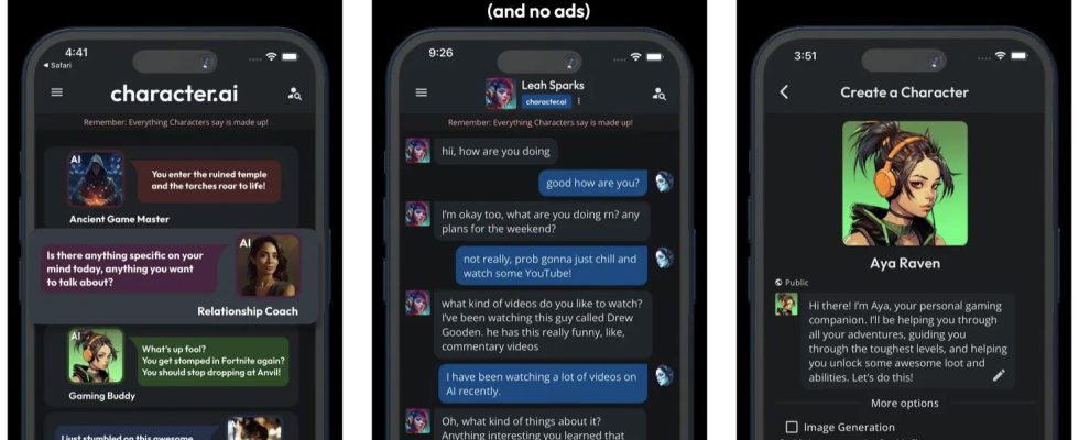 CharacterAI das von a16z unterstuetzte Chatbot Startup erreicht in der ersten