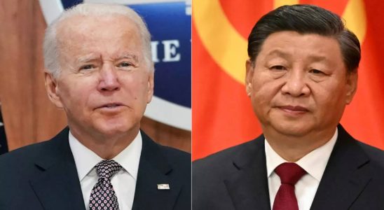 China schlaegt zurueck als US Praesident Joe Biden Xi Jinping als