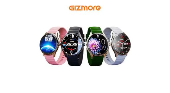 Curve Gizmore Curve Smartwatch mit HD Curve Display in Indien eingefuehrt Preis