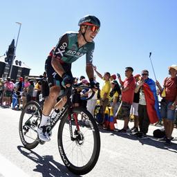 Danny van Poppel mit BORA hansgrohe auf Tour Bardet Leader bei DSM