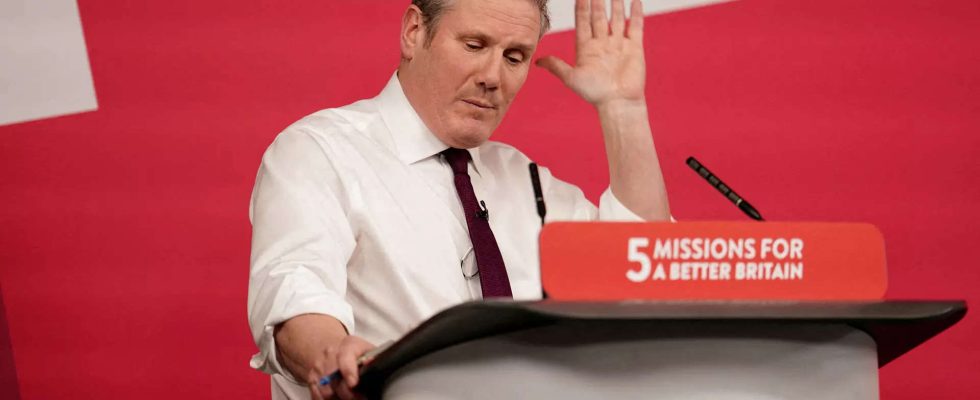 Der britische Labour Chef erklaert er habe „die Beziehungen der Partei