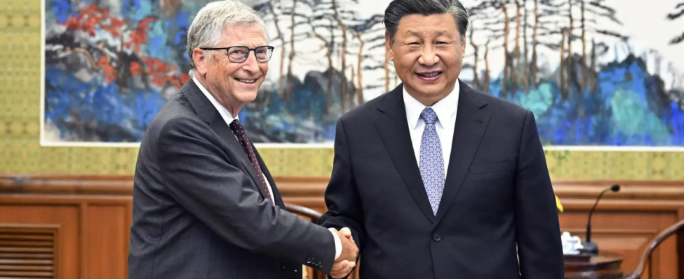 Der chinesische Praesident Xi Jinping betonte bei einem Treffen mit