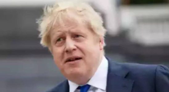 Der fruehere britische Premierminister Boris Johnson tritt aus dem Parlament