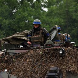 Die Ukraine meldet einen stetigen Vormarsch waehrend der Offensive Mehrere