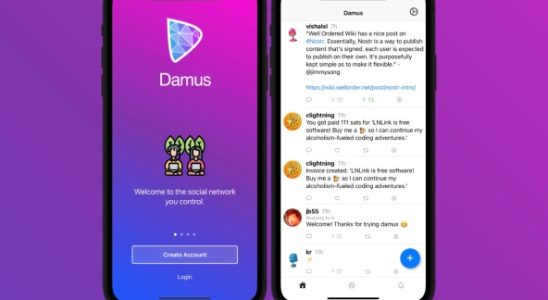 Die dezentrale Social Networking App Damus soll aus dem App Store entfernt