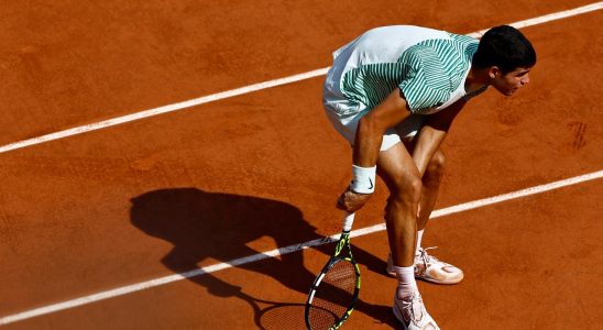 Djokovic profitiert von Kraempfen bei Alcaraz im Squatter und ist