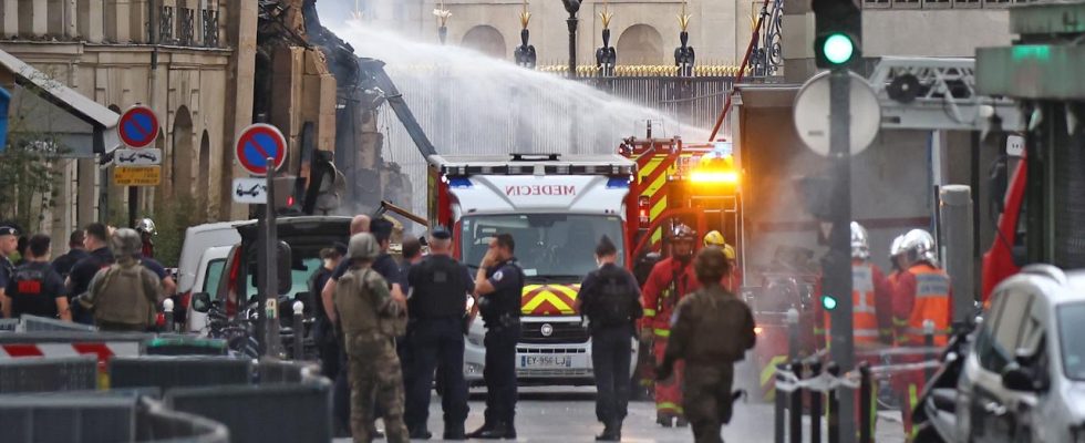 Fast dreissig Verletzte bei schwerer Gasexplosion im Zentrum von Paris