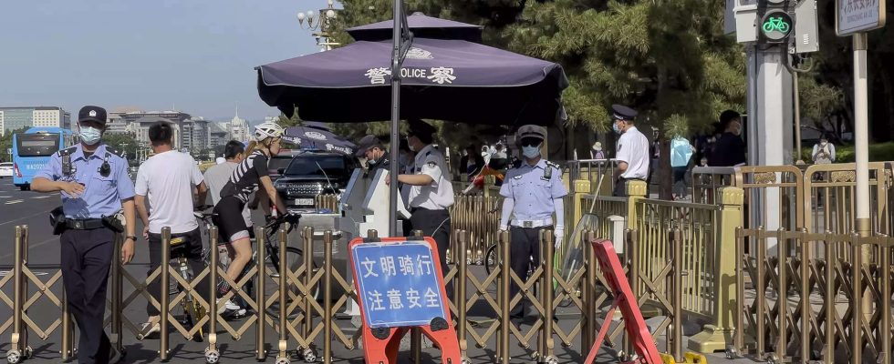 Festnahmen und strenge Sicherheitsvorkehrungen in Hongkong anlaesslich des Tiananmen Jubilaeums