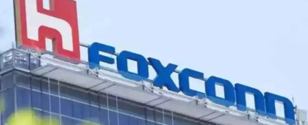 Foxconn Foxconn setzt sich das Ziel im April 2024 mit