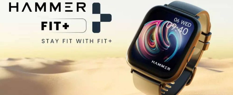 Hammer Hammer Fit Smartwatch in Indien eingefuehrt Preis Funktionen und