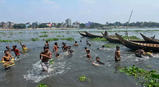 Hitzewelle in Bangladesch fuehrt zu Schulschliessungen und Stromausfaellen