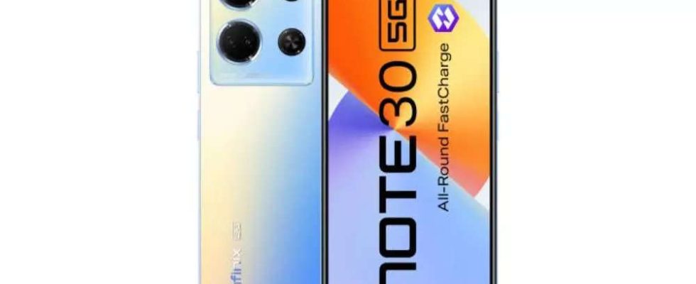 Infinix Note 30 5G wird heute in Indien zum Verkauf