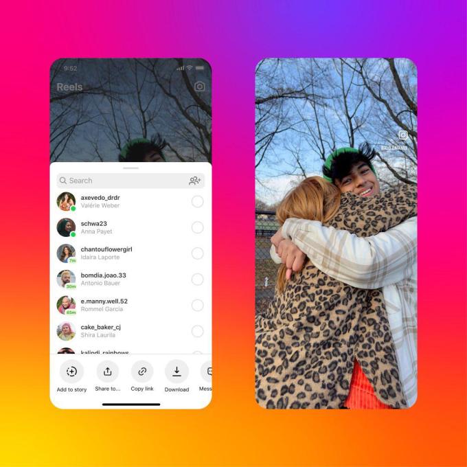 Instagram ermoeglicht es Nutzern nun endlich oeffentliche Reels herunterzuladen