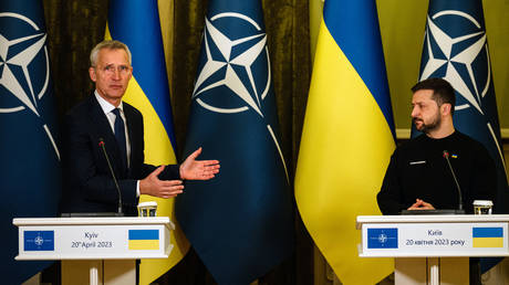 Mehr als zehn NATO Staaten unterstuetzen den Antrag der Ukraine nicht