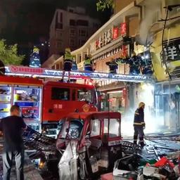 Mindestens 31 Tote durch Gasexplosion in Restaurant in China neun