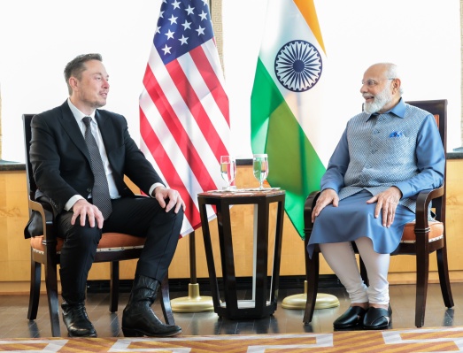 Nach einem Treffen mit Premierminister Modi will Musk Tesla und