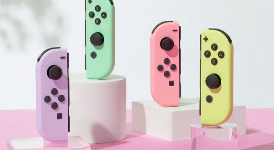 Nintendo enthuellt 4 neue pastellfarbene Joy Con Switch Controller