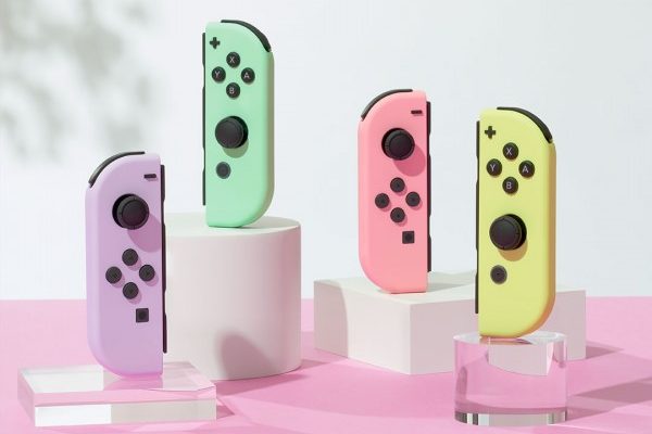 Nintendo enthuellt 4 neue pastellfarbene Joy Con Switch Controller