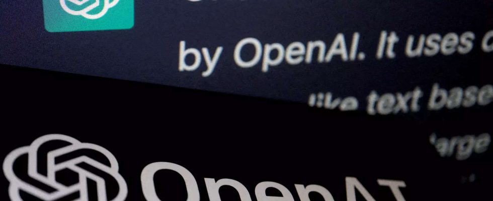 Openai ChatGPT Hersteller OpenAI erwaegt einen App Store fuer KI Software Bericht