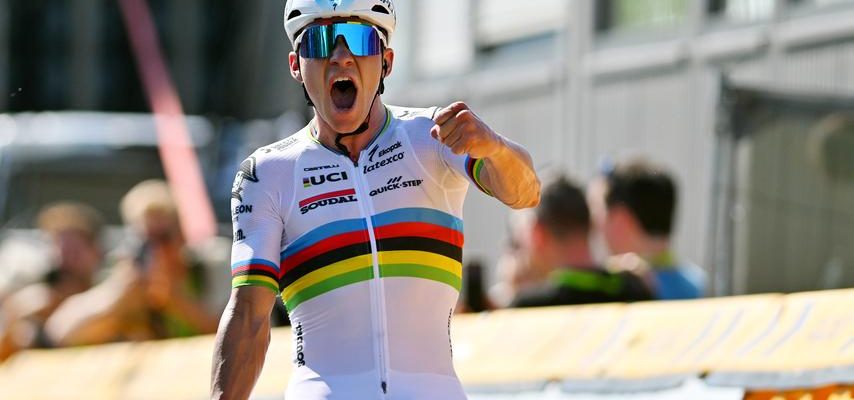 Pogacar zeigt sich bei der slowenischen Meisterschaft Evenepoel gewinnt in