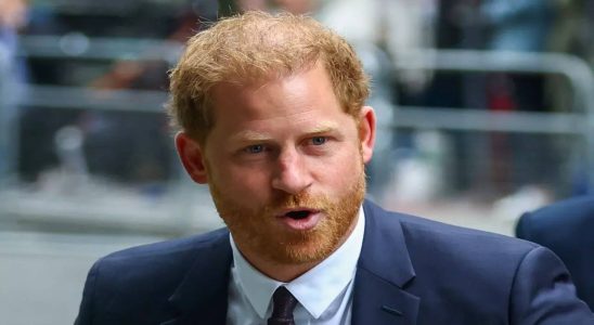 Prinz Harry erzaehlt der britischen Gerichtspresse dass Blut an seinen