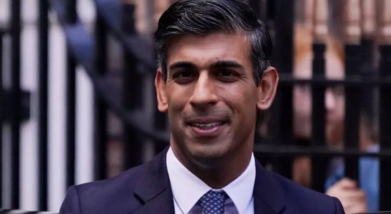 Rishi Sunak im Slanging Match mit Vorgaenger Boris Johnson